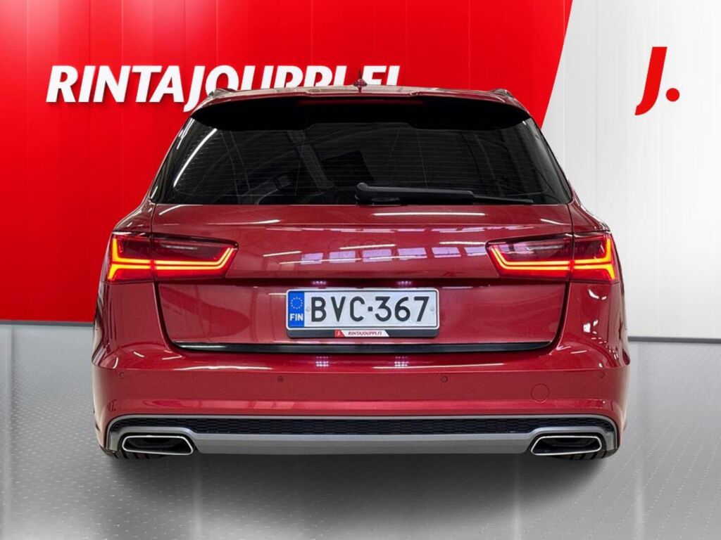 Audi A6 2015 Punainen