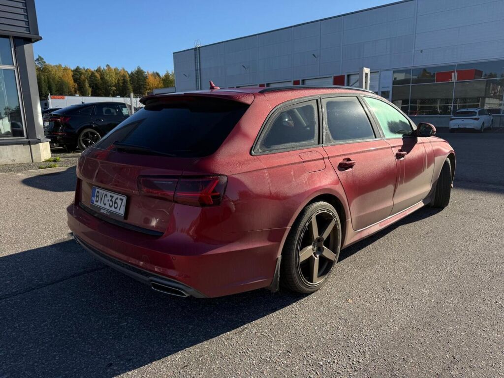 Audi A6 2015 Punainen
