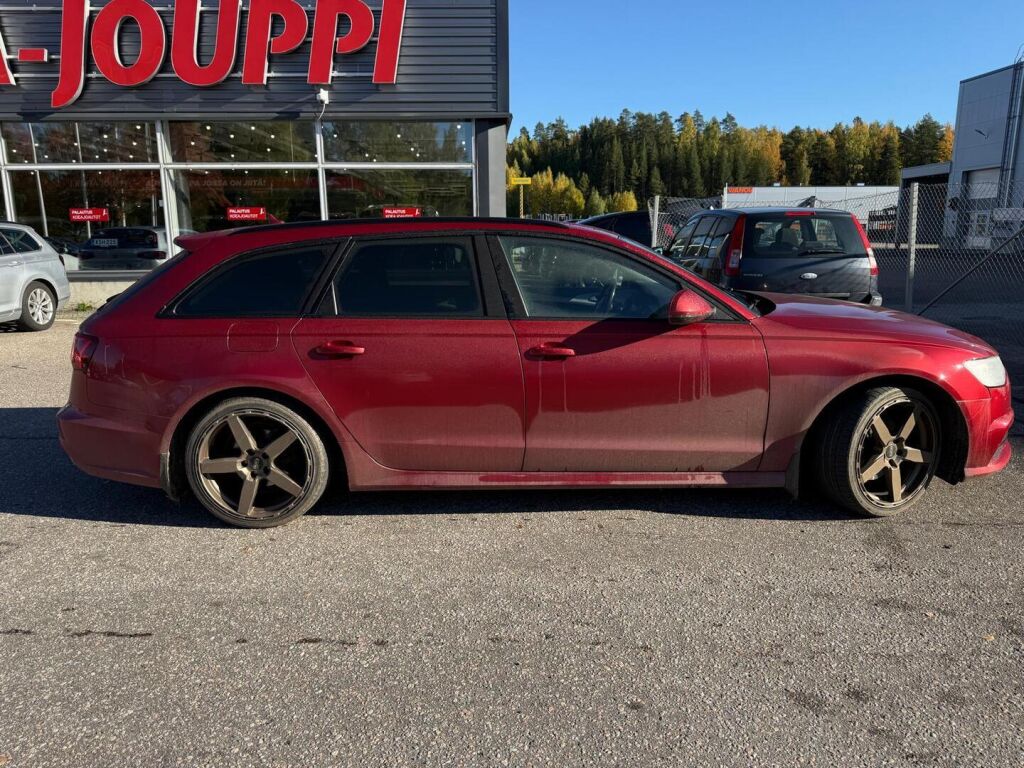 Audi A6 2015 Punainen