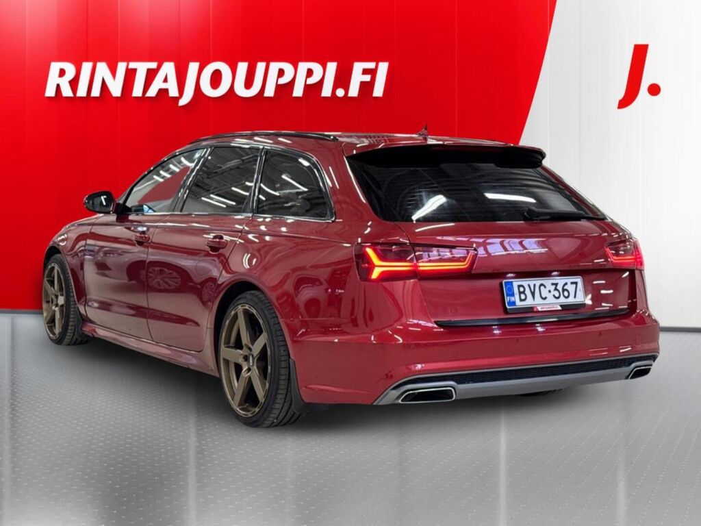 Audi A6 2015 Punainen
