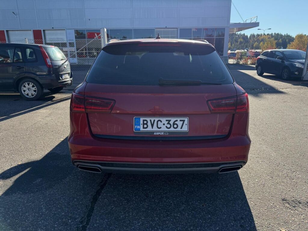 Audi A6 2015 Punainen