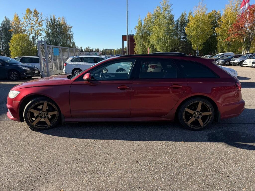 Audi A6 2015 Punainen