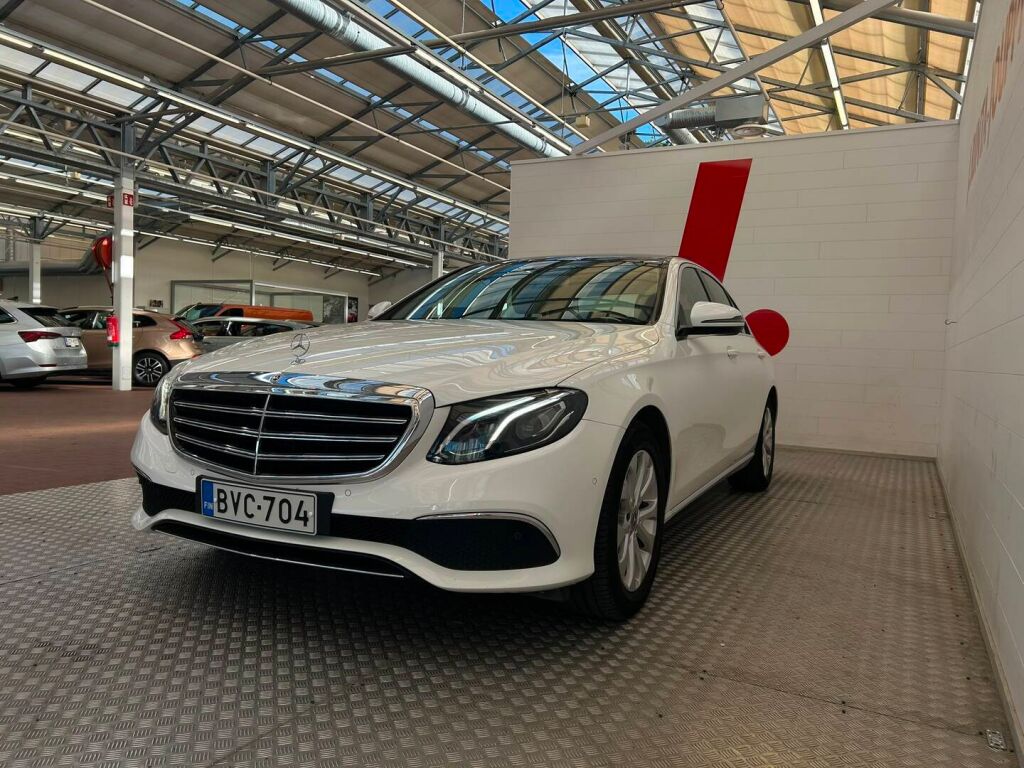 Mercedes-Benz E 2018 Valkoinen