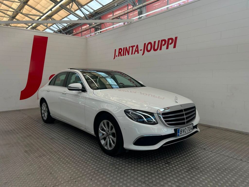 Mercedes-Benz E 2018 Valkoinen