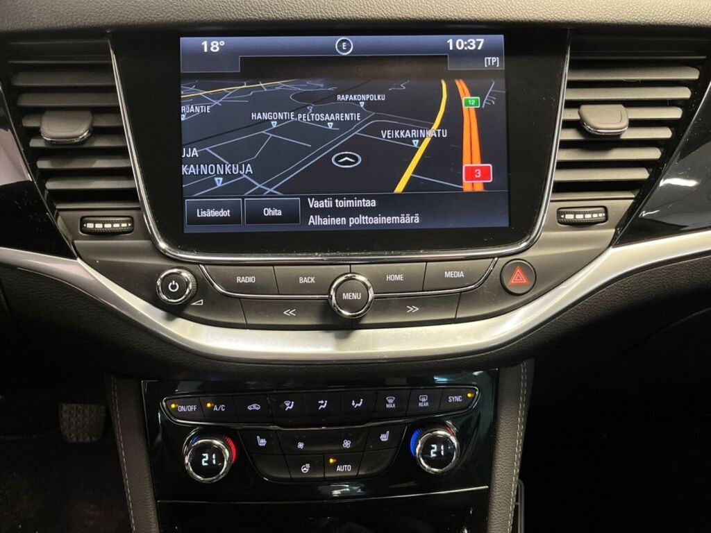 Opel Astra 2018 Valkoinen
