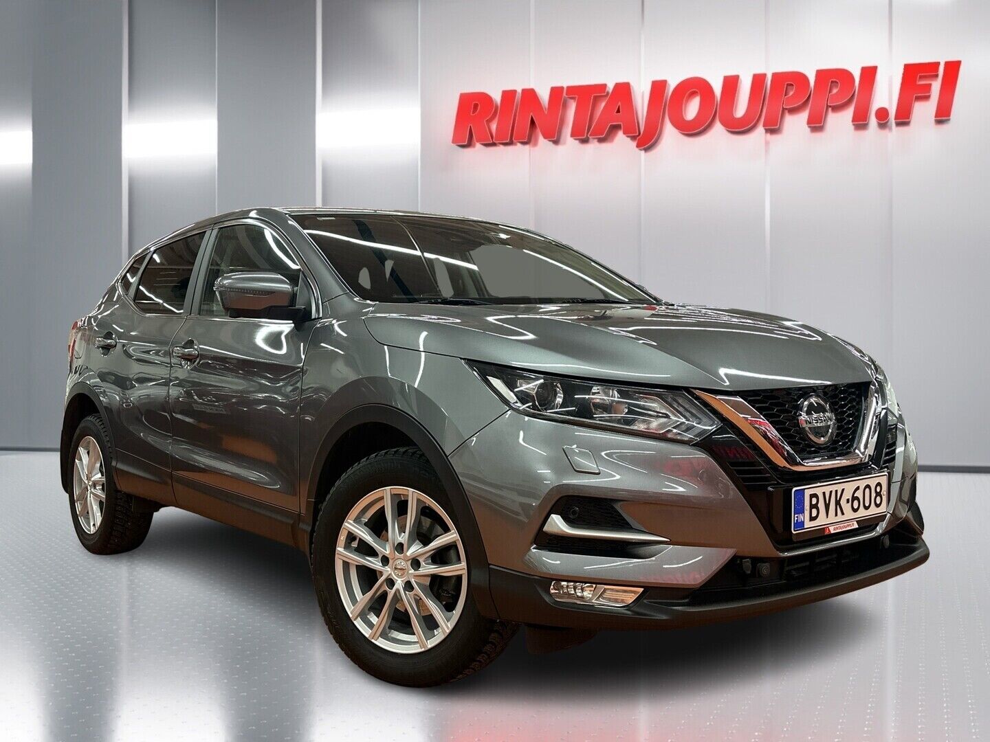 Harmaa Nissan Qashqai