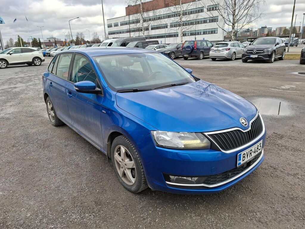 Skoda Rapid 2019 Sininen
