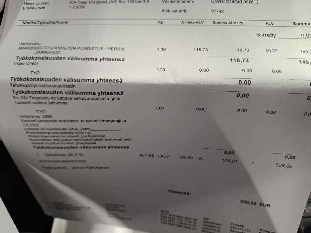 Kia ProCeed 2019 Oranssi