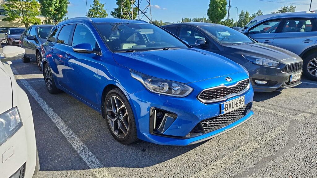 Kia Ceed 2019 Sininen