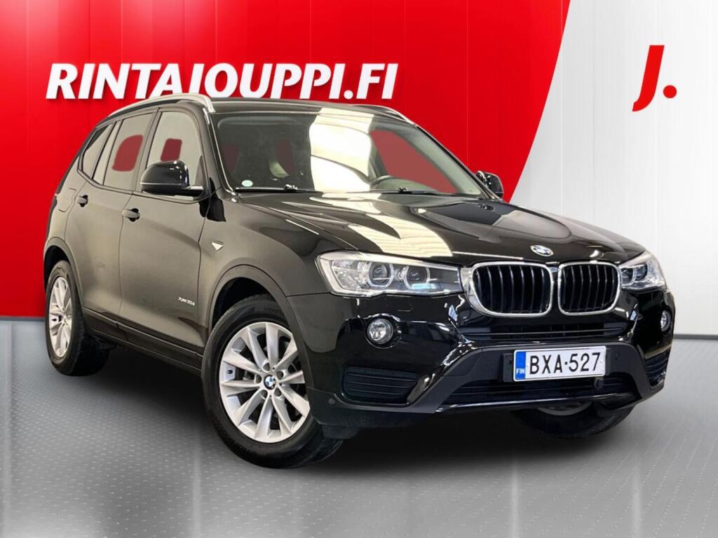 BMW X3 2014 Musta