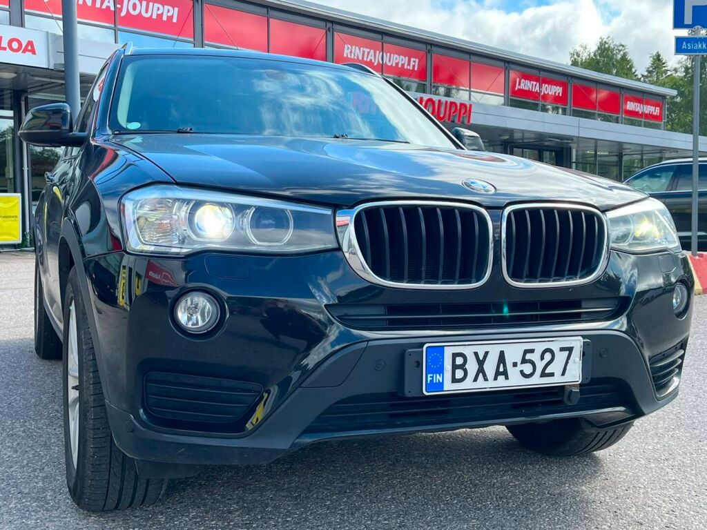 BMW X3 2014 Musta