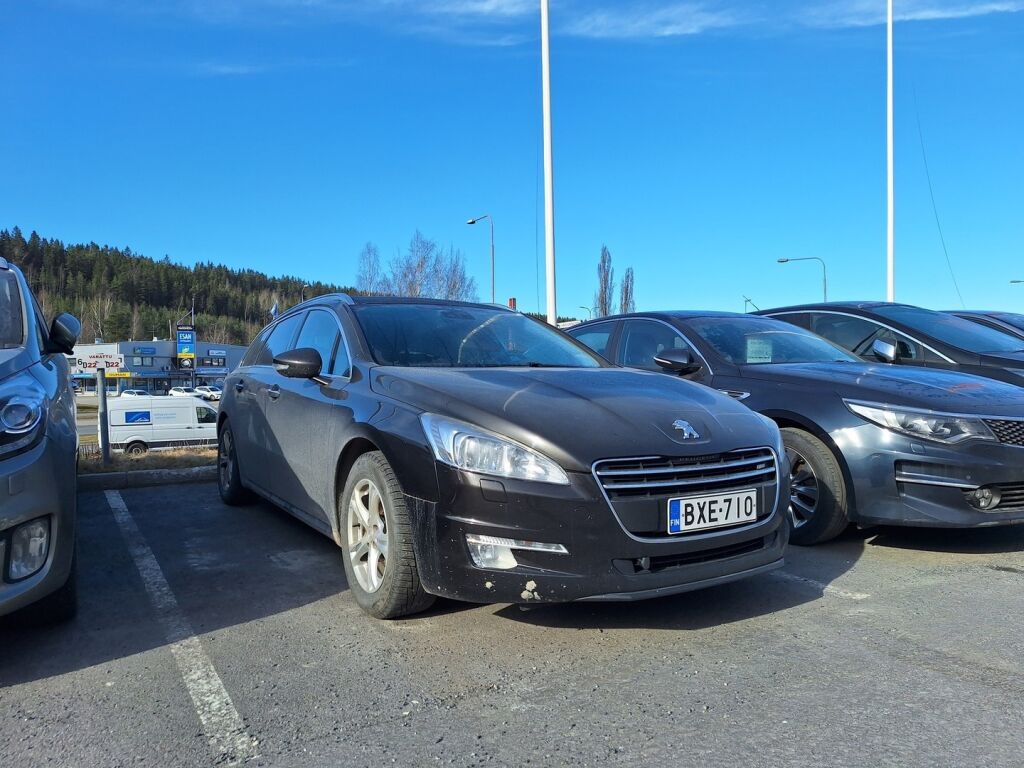 Peugeot 508 2012 Musta