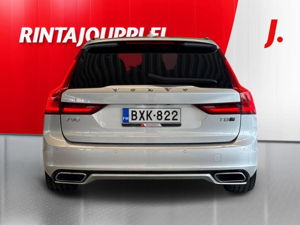Volvo V90 2020 Metallinhohto Hopea (Bright Silver Metallic)