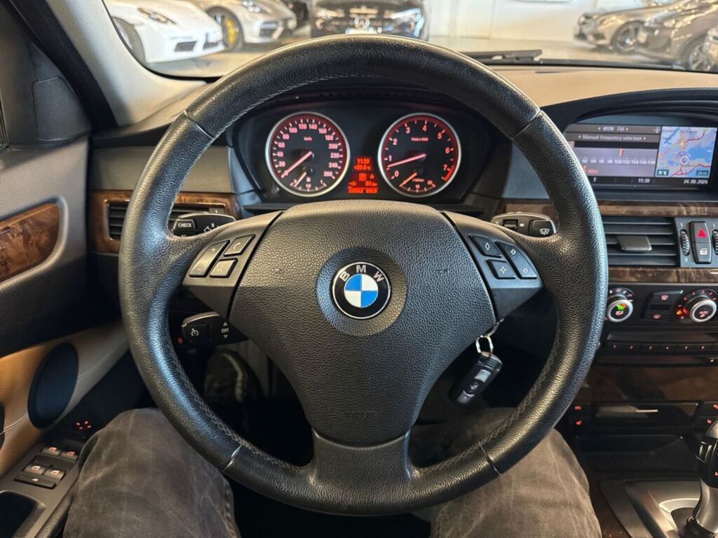 BMW 530 2008 Valkoinen