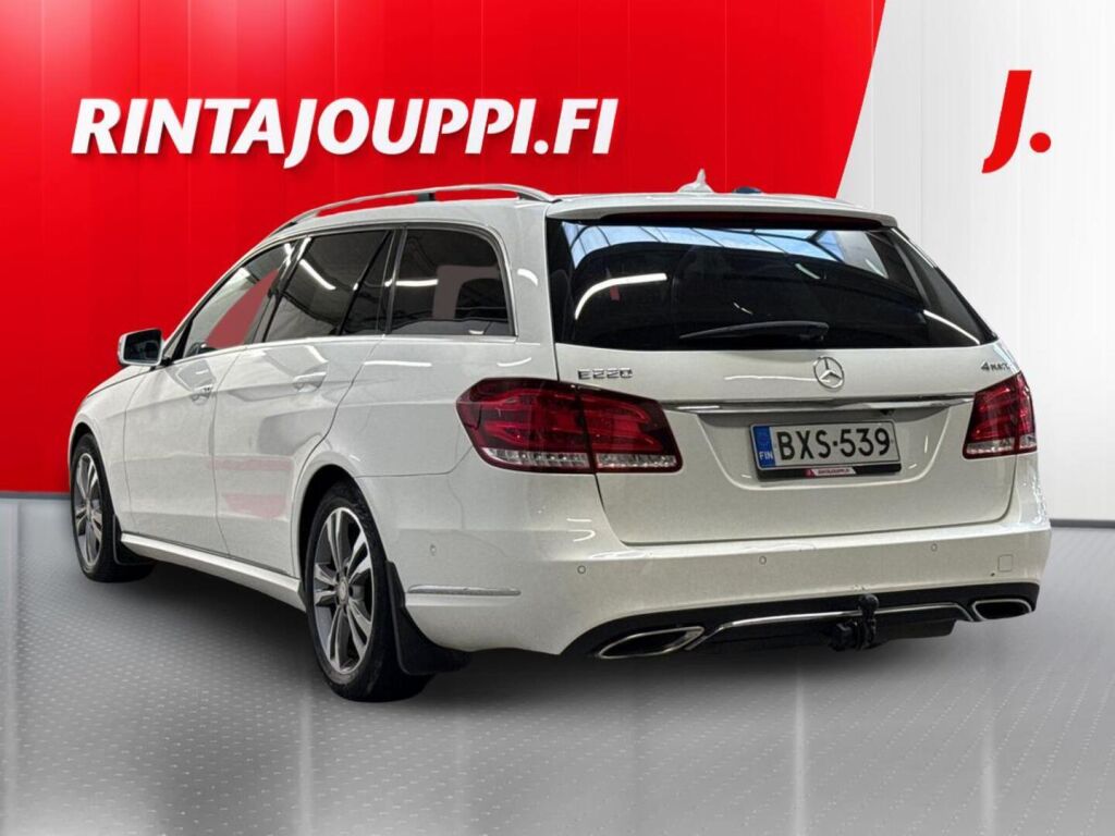 Mercedes-Benz E 2015 Valkoinen