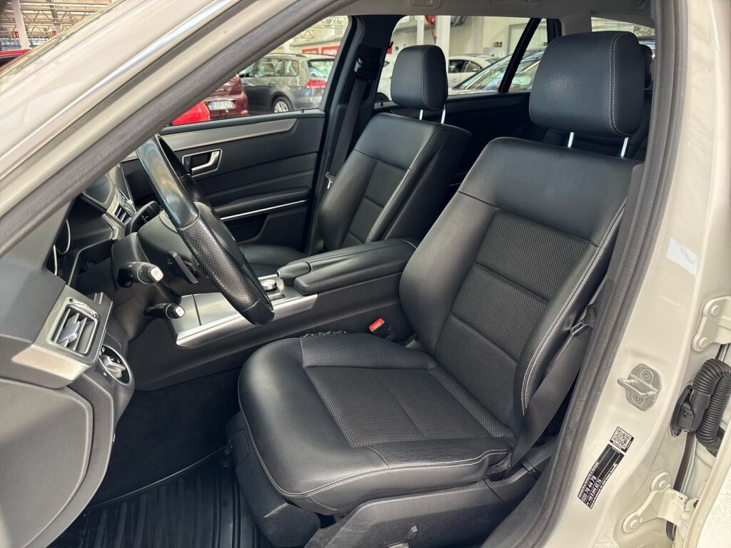 Mercedes-Benz E 2015 Valkoinen