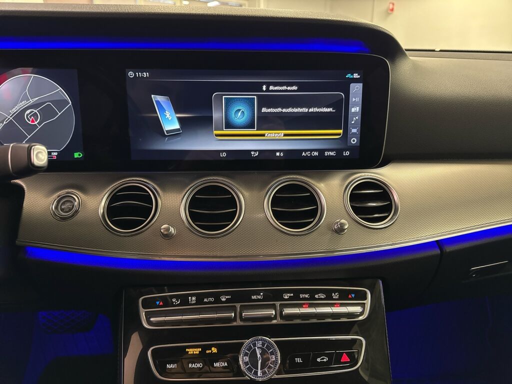 Mercedes-Benz E 2018 Musta