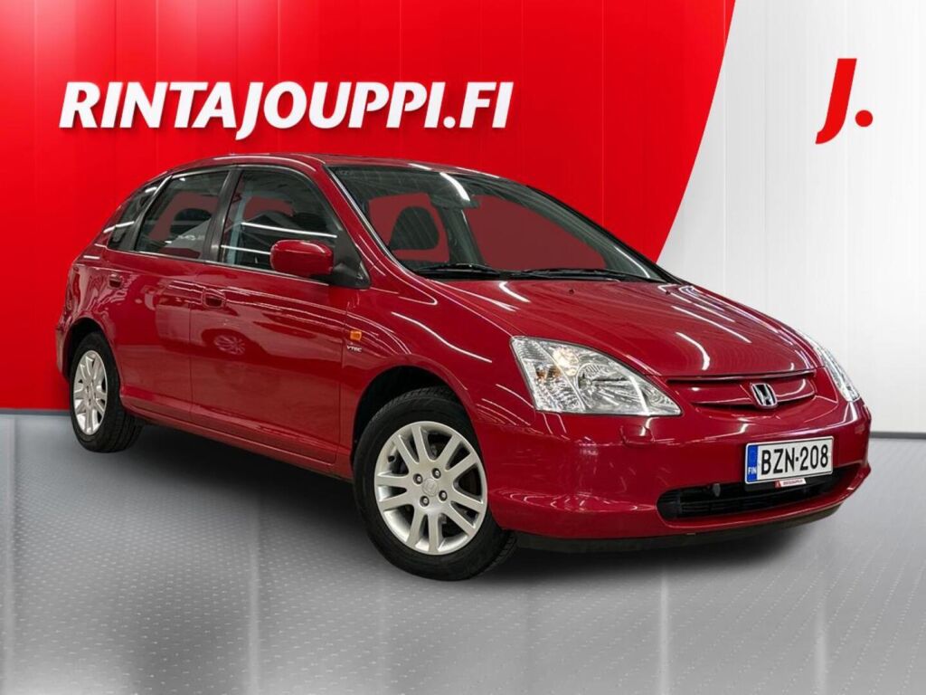 Honda Civic 2002 Punainen