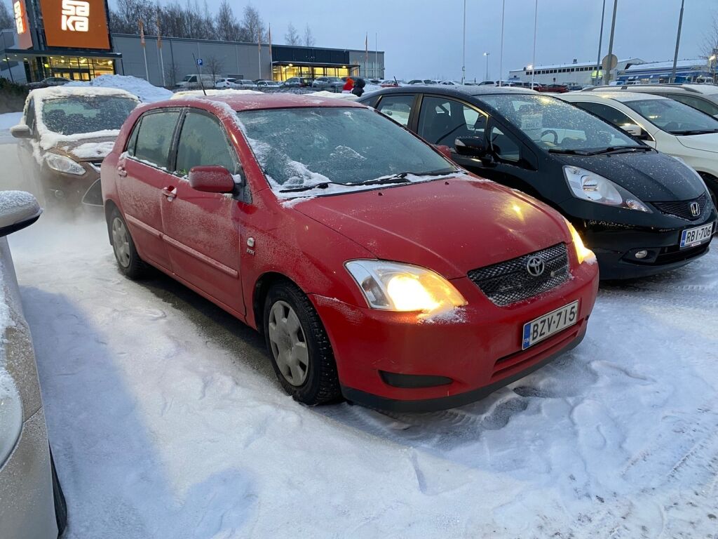 Toyota Corolla 2003 Punainen