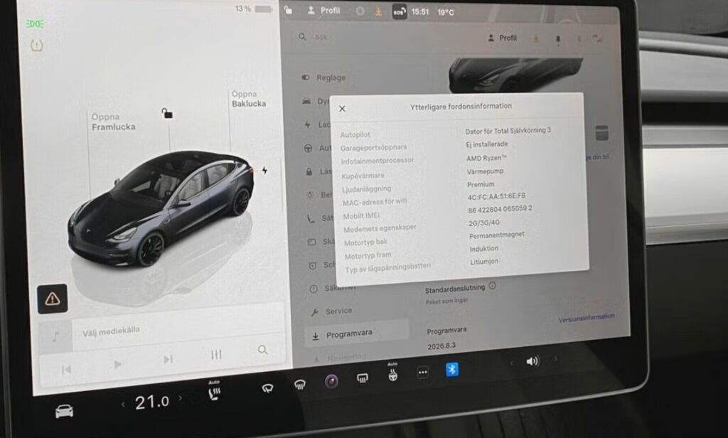 Tesla Model 3 2022 Harmaa