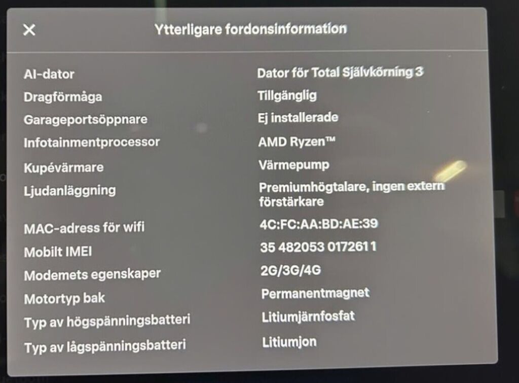 Tesla Model 3 2023 Punainen