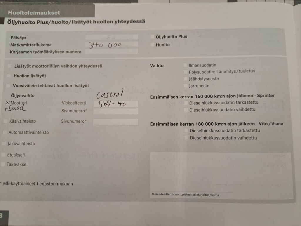 Mercedes-Benz Vito 2008 Harmaa