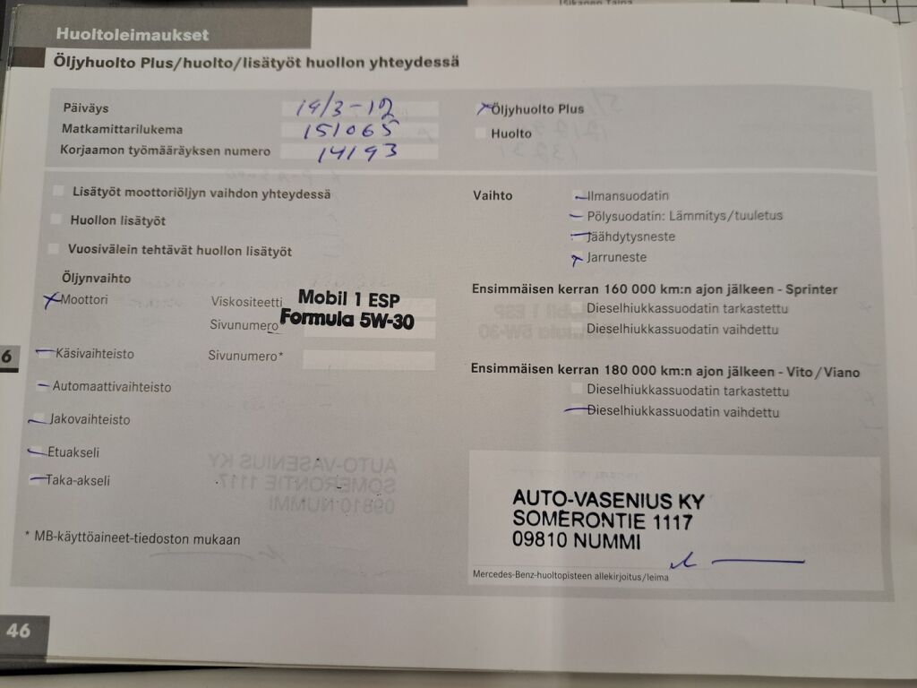 Mercedes-Benz Vito 2008 Harmaa