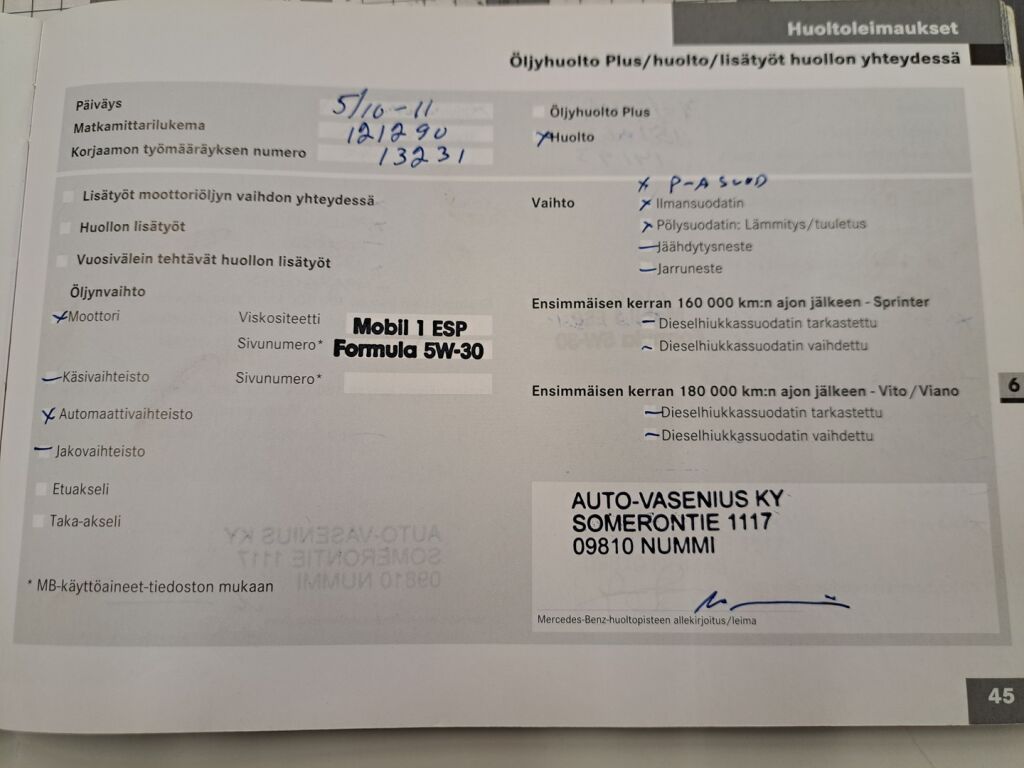 Mercedes-Benz Vito 2008 Harmaa