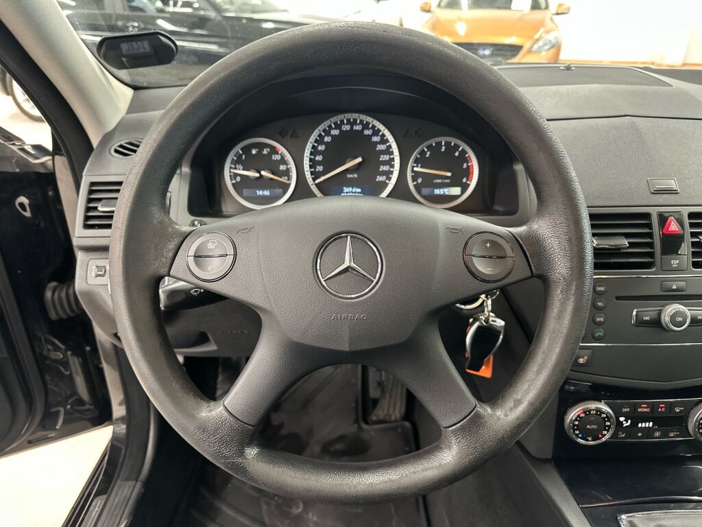 Mercedes-Benz C 2007 Musta