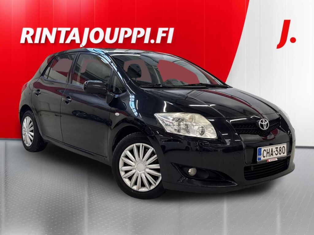 Toyota Auris 2009 Musta
