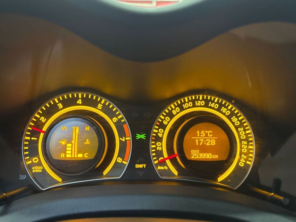 Toyota Auris 2009 Musta