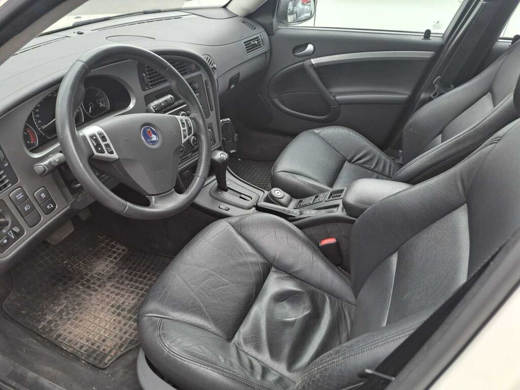 Saab 9-5 2008 Valkoinen