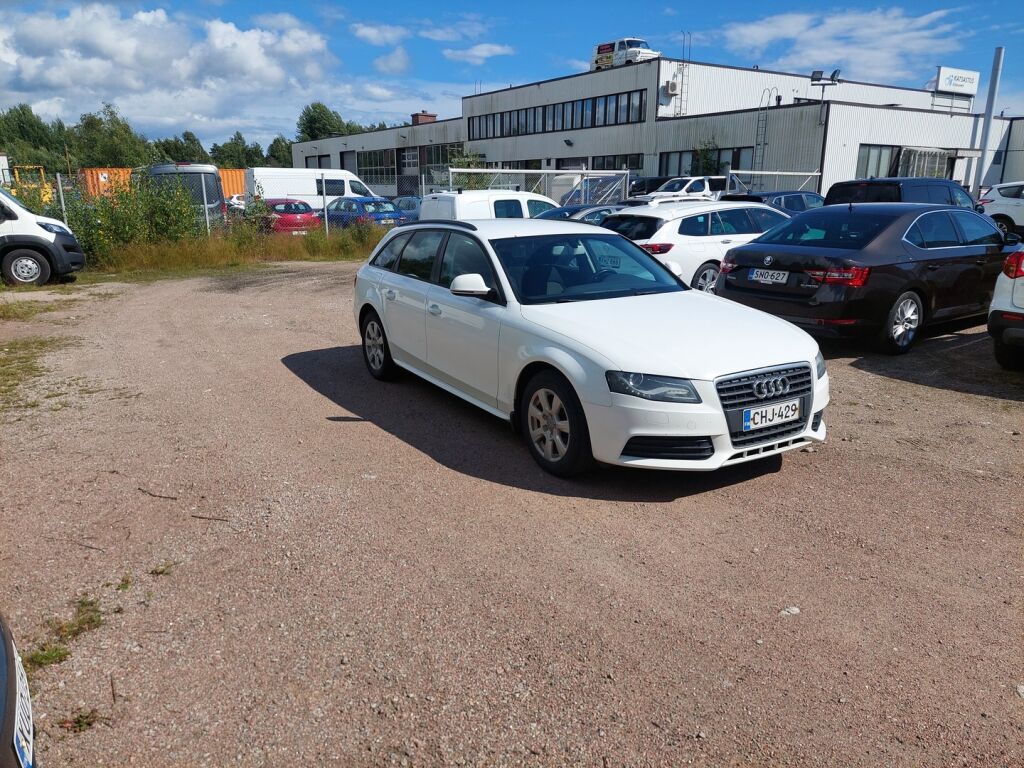Audi A4 2009 Valkoinen