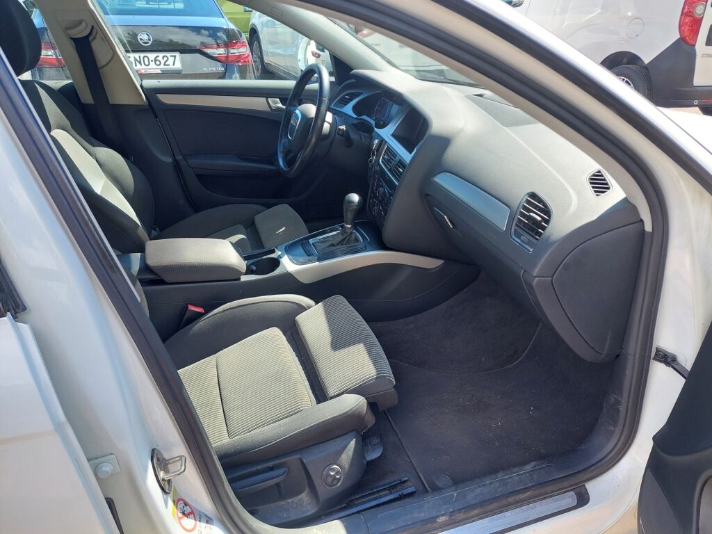 Audi A4 2009 Valkoinen