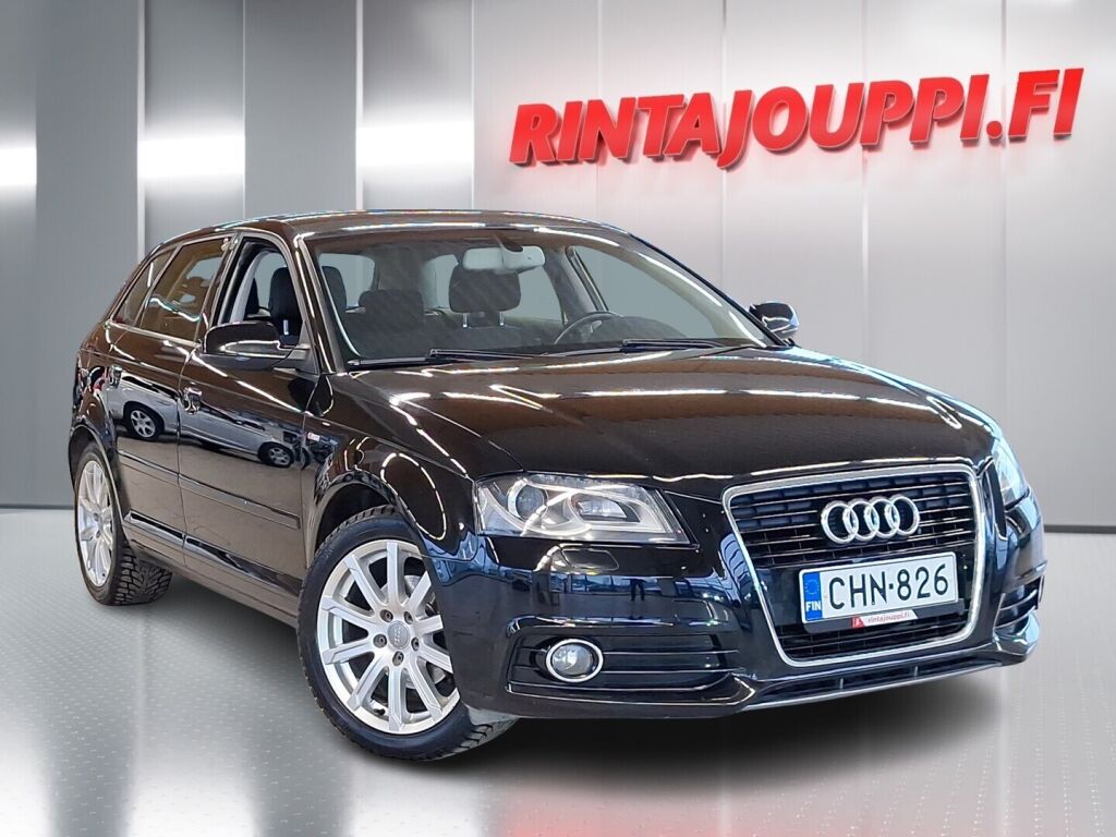 Audi A3 2010 Musta