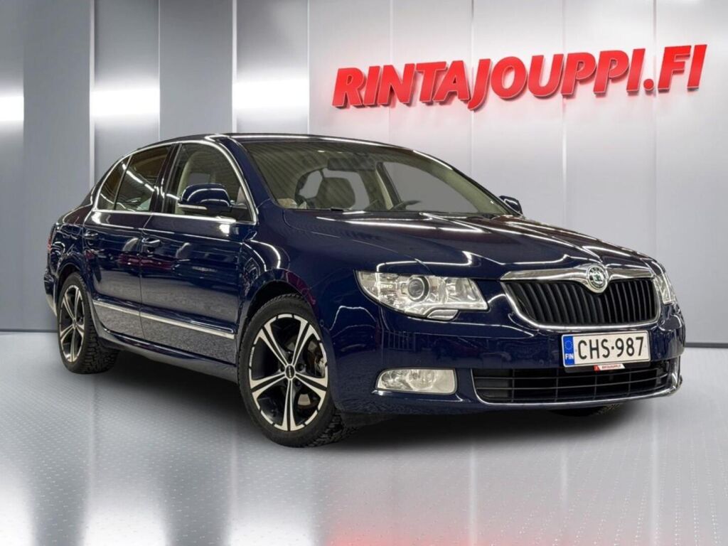 Skoda Superb 2010 Sininen