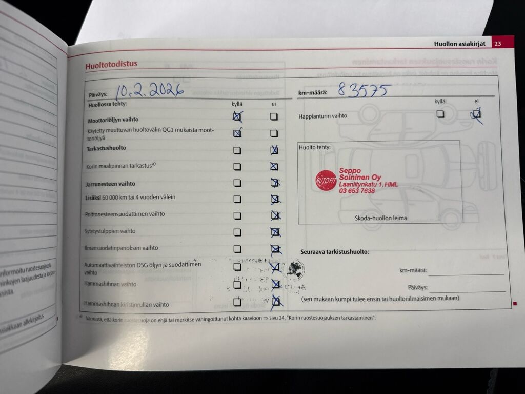 Skoda Octavia 2011 Sininen