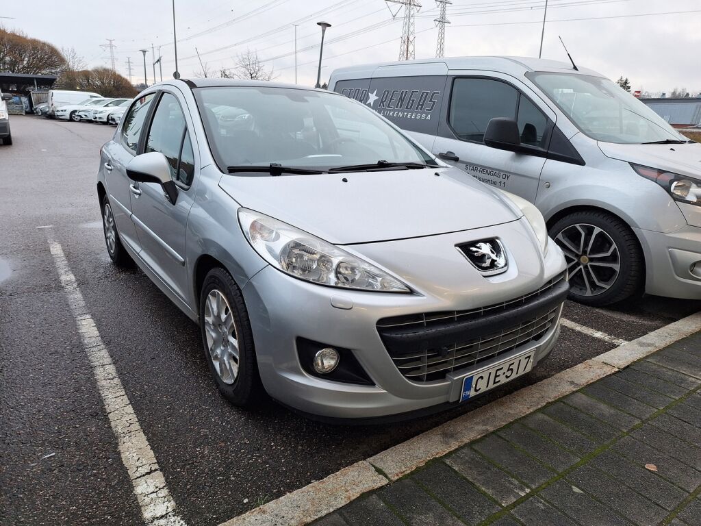 Peugeot 207 2011 Harmaa