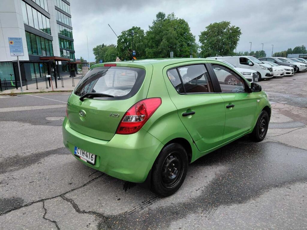 Hyundai i20 2012 Vihreä