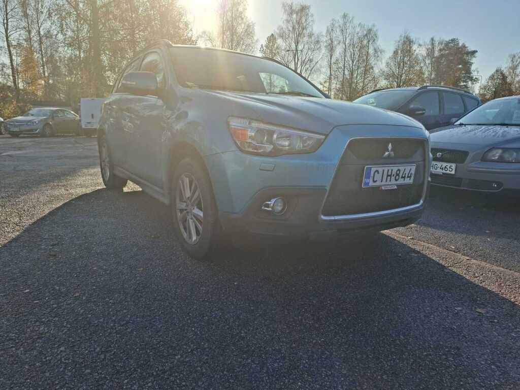 Mitsubishi ASX 2011 Metallinhohto Sininen