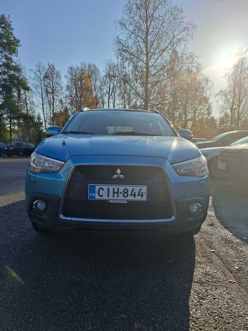 Mitsubishi ASX 2011 Metallinhohto Sininen