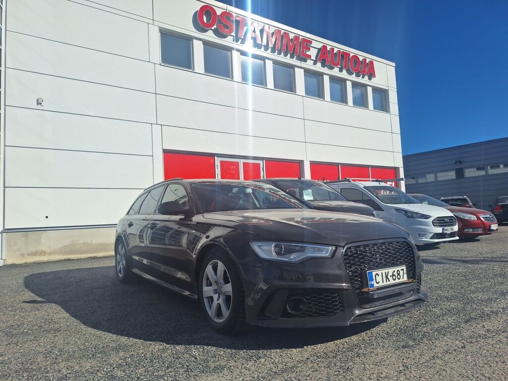 Audi A6 2012 Harmaa