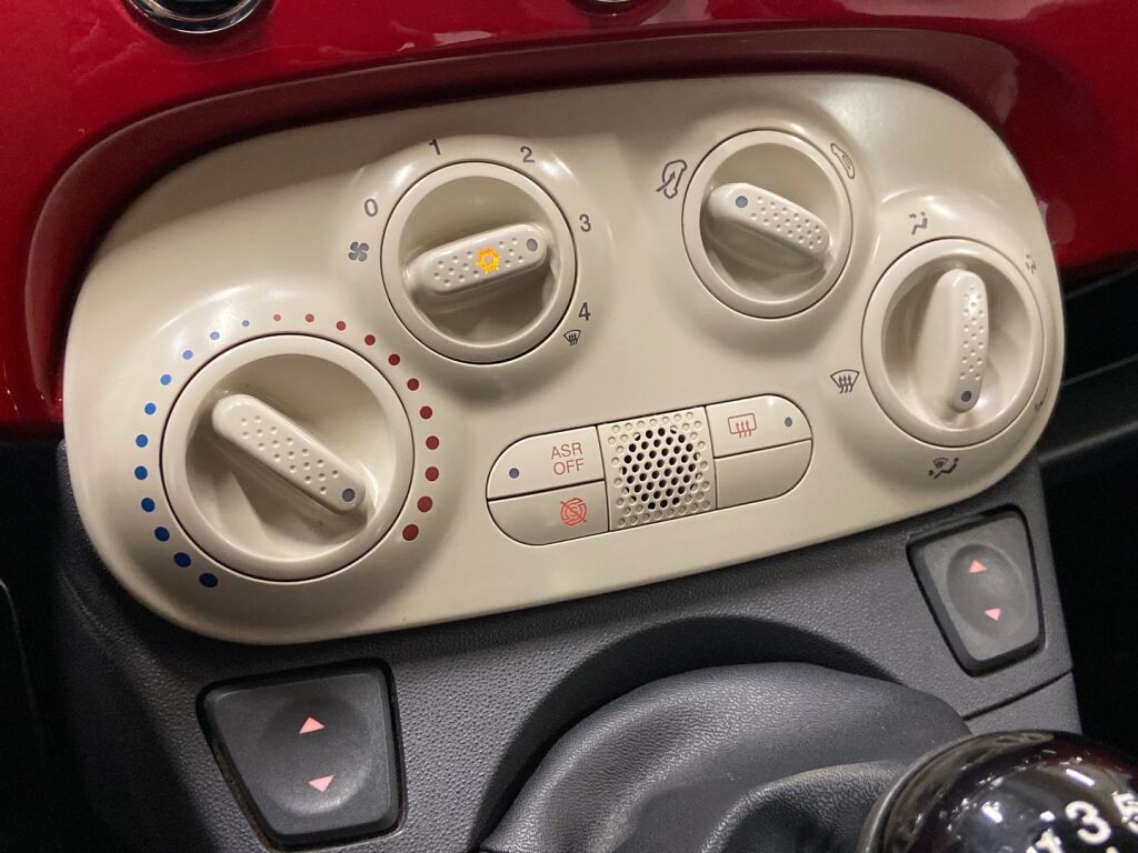 Fiat 500 2011 Punainen