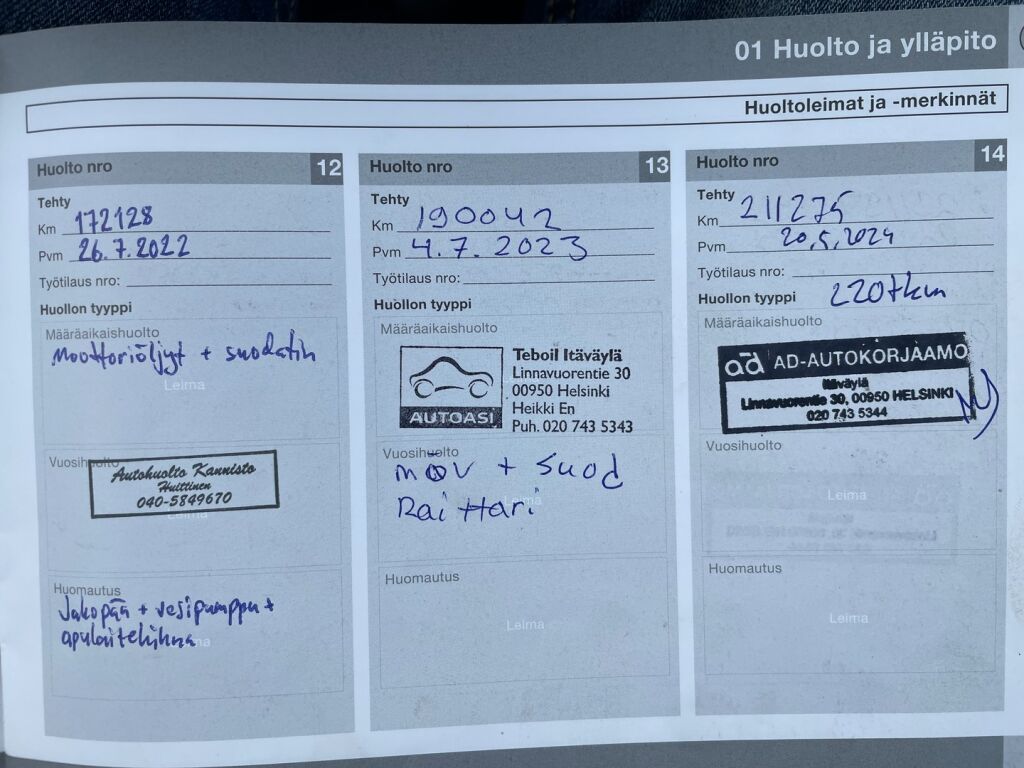 Volvo V50 2012 Sininen