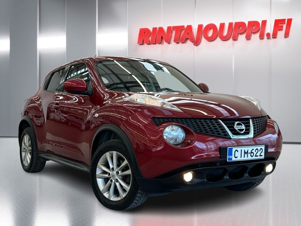 Nissan Juke 2012 Punainen