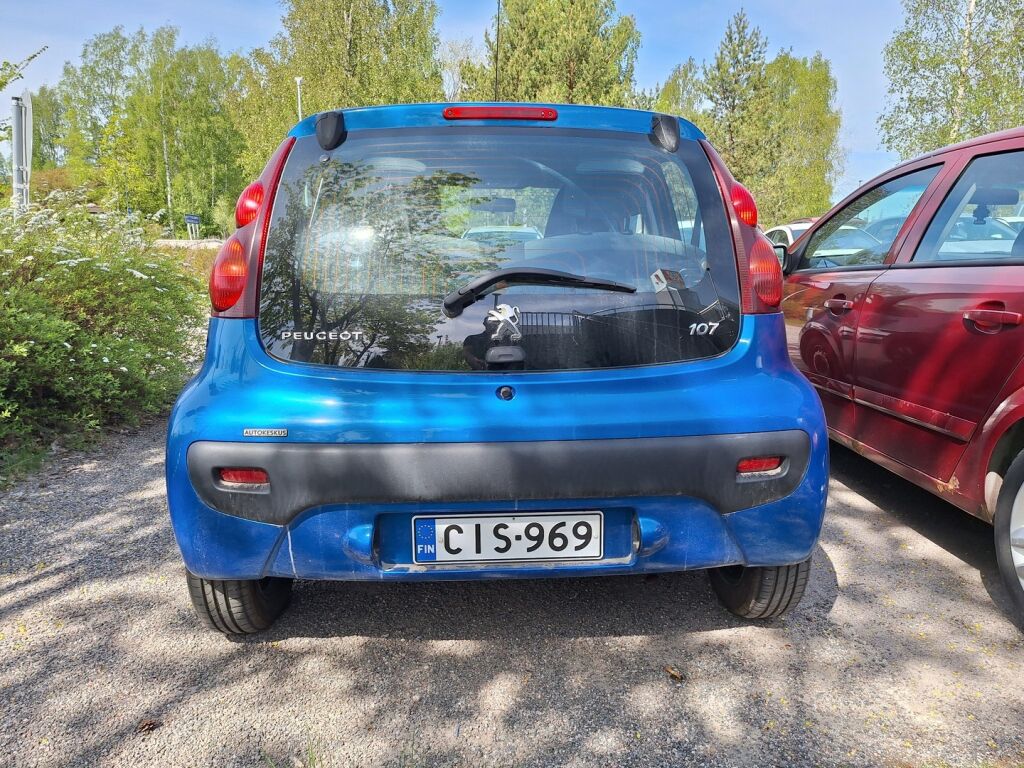 Peugeot 107 2013 Sininen