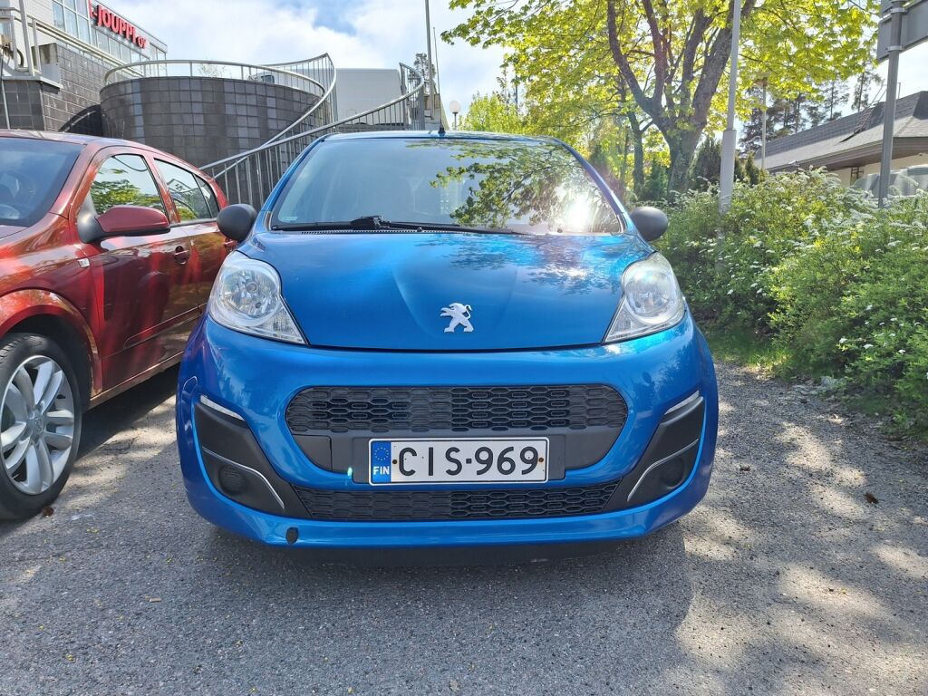 Peugeot 107 2013 Sininen