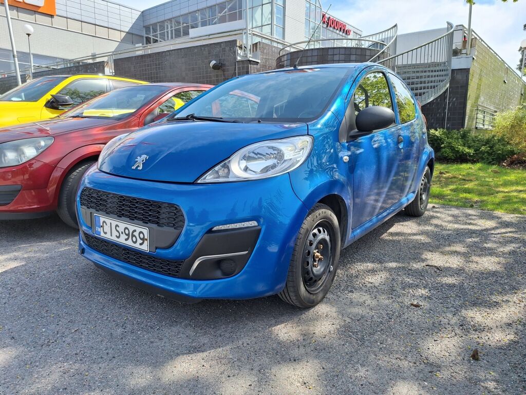 Peugeot 107 2013 Sininen
