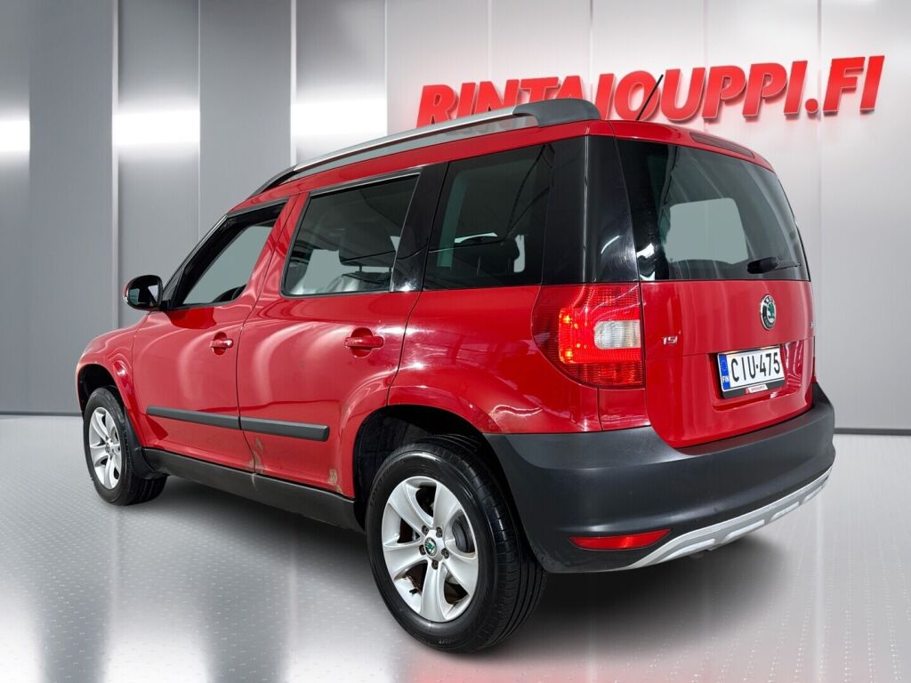 Skoda Yeti 2012 Punainen