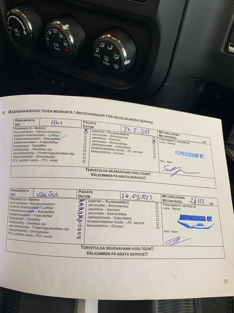 Jeep Compass 2012 Valkoinen